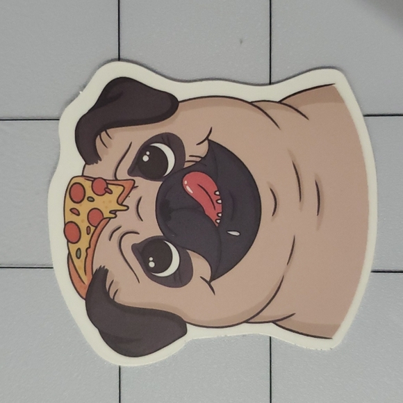 Pug Sticker - Picture 1 of 3